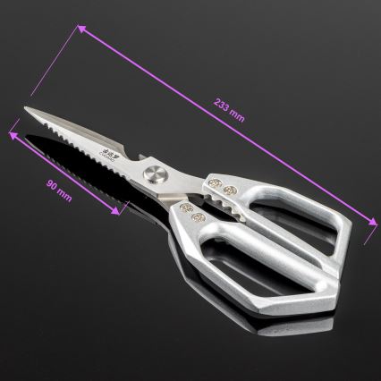 Gudaro - Forbici per pollame SHOGUN 23,3 cm argento