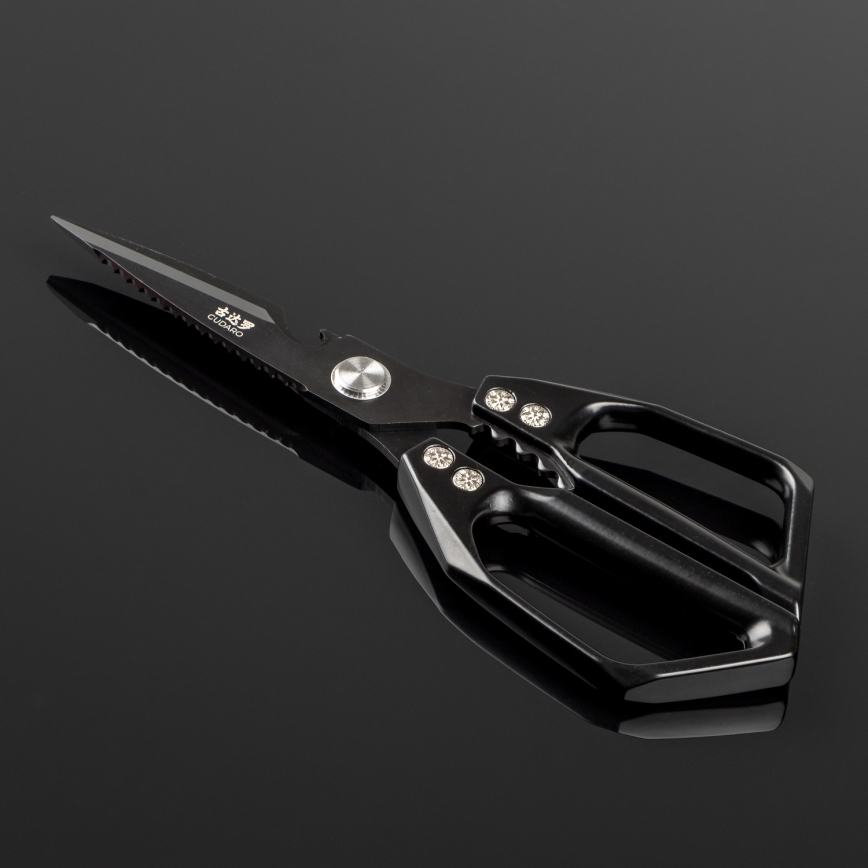 Gudaro - Forbici per pollame SHOGUN 23,3 cm nero