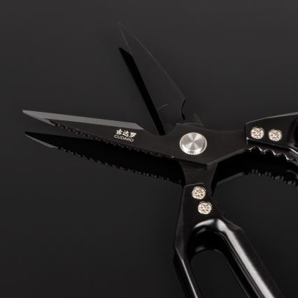 Gudaro - Forbici per pollame SHOGUN 23,3 cm nero
