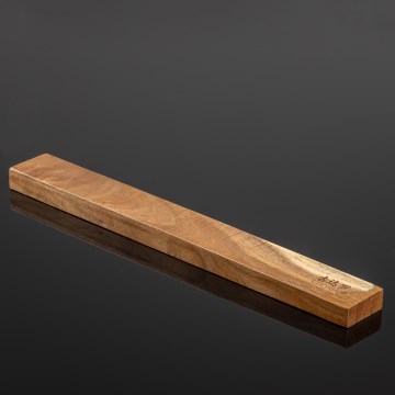 Gudaro - Portacoltelli magnetico da parete AKIRA 40 cm in acacia