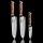 Gudaro - SET 2x coltello da cucina Santoku FENG 7,5