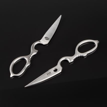 Gudaro - Set di coltelli da cucina con ceppo KENSHO, 7 pezzi, in acacia