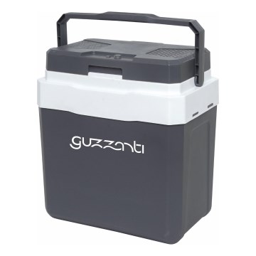Guzzanti GZ 26B - Frigorifero portatile per auto 26 l 57W/12V/230V grigio
