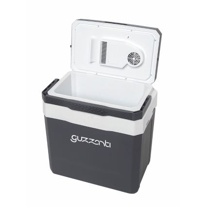 Guzzanti GZ 26B - Frigorifero portatile per auto 26 l 57W/12V/230V grigio