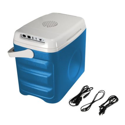 Guzzanti GZ 30BW - Frigorifero portatile per auto 29 l 65W/12V/230V blu