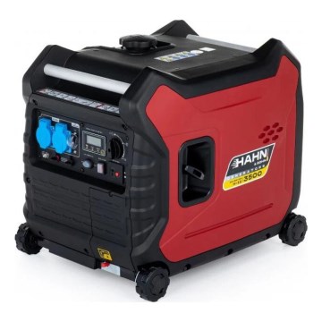 Hahn & Sohn 105412 - Generatore elettrico inverter a benzina H IG 3000 3300W
