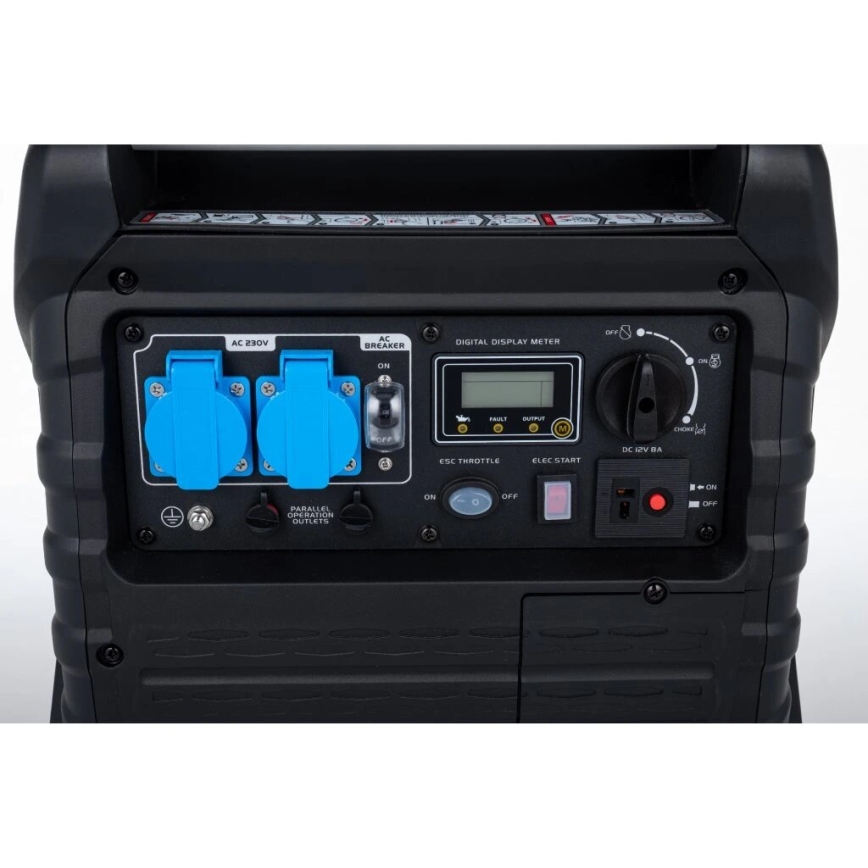 Hahn & Sohn 105412 - Generatore elettrico inverter a benzina H IG 3000 3300W