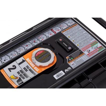 Hahn & Sohn 7410 - Generatore elettrico a benzina HGG 8000X 6500W