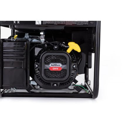 Hahn & Sohn 7410 - Generatore elettrico a benzina HGG 8000X 6500W