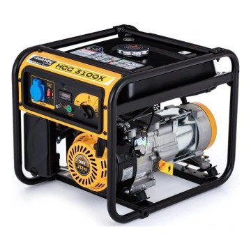 Hahn & Sohn 9176 - Generatore elettrico a benzina HGG 3100X AVR 3300W