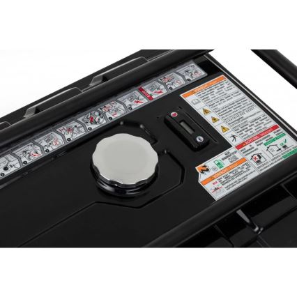 Hahn & Sohn 9177 - Generatore elettrico a benzina HGG 8000 X3 6500W