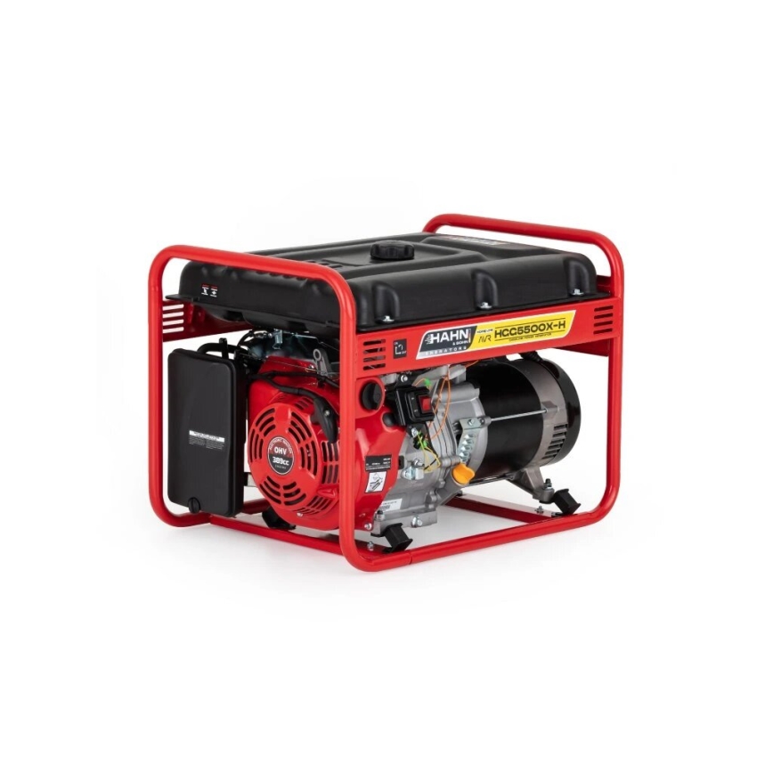 Hahn & Sohn 9178 - Generatore elettrico a benzina HGG 5500 X-H 5500W