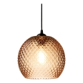Halo Design 718368 - Lampada a sospensione su cavo NOBB 1xE27/40W/230V marrone fumé