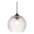 Halo Design 718436 - Lampada a sospensione su cavo NOBB 1xE27/40W/230V Ø 22 cm trasparente