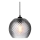 Halo Design 718443 - Lampada sospesa con cavo NOBB 1xE27/40W/230V Ø 22 cm grigio fumé