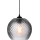 Halo Design 718443 - Lampadario a sospensione NOBB su cavo 1xE27/40W/230V grigio fumé