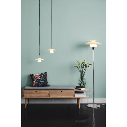 Halo Design 733644 - Lampada a sospensione con cavo SCANDINAVIA 1xG9/28W/230V Ø 20 cm bianca