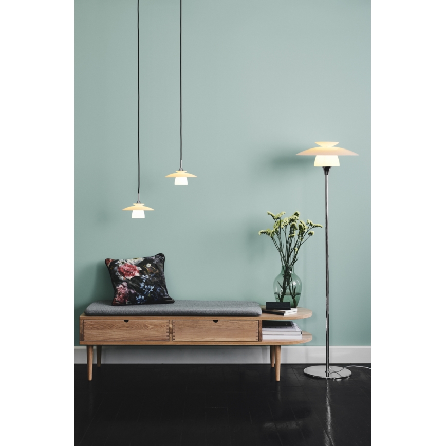 Halo Design 733644 - Lampada a sospensione con cavo SCANDINAVIA 1xG9/28W/230V Ø 20 cm bianca