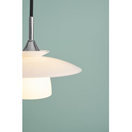 Halo Design 733644 - Lampada a sospensione con cavo SCANDINAVIA 1xG9/28W/230V Ø 20 cm bianca