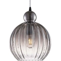 Halo Design 737338 - Lampada a sospensione su cavo BALL BALL 1xE27/40W/230V pr. 32 cm grigio fumé