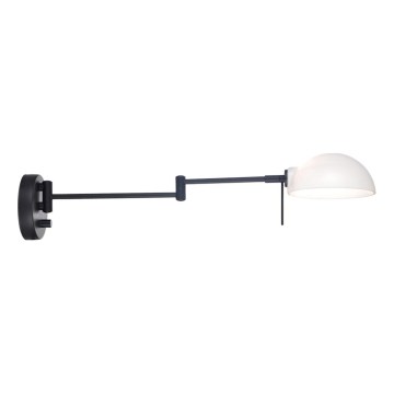 Halo Design 740215 - Lampada da parete KJOBENHAVN 1xG9/28W/230V nera