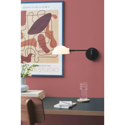 Halo Design 740215 - Lampada da parete KJOBENHAVN 1xG9/28W/230V nera