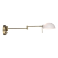 Halo Design 740222 - Lampada da parete KJOBENHAVN 1xG9/28W/230V ottone