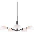 Halo Design 740369 - Lampadario sospeso su cavi KJOBENHAVN 5xG9/28W/230V Ø 50 cm nero