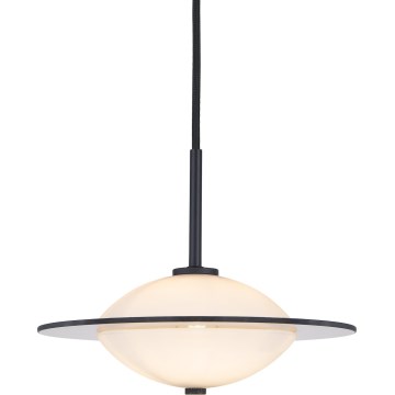 Halo Design 743582 - Lampada a sospensione su cavo ORBIT 1xG9/7W/230V Ø 24 cm bianco/nero/grigio fumé