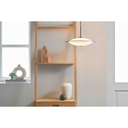 Halo Design 743629 - Lampada a sospensione su cavo ORBIT 3xG9/7W/230V Ø 40 cm bianco/ottone/grigio fumé