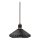 Halo Design 744084 - Lampada a sospensione con cavo PARIS 1xG9/28W/230V Ø 24 cm nero/ottone/rovere