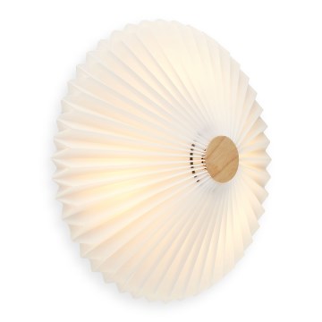 Halo Design 745081 - Applique PARIS 3xG9/28W/230V Ø 40 cm bianco/ottone/rovere