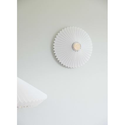 Halo Design 745098 - Lampada da parete PARIS 4xG9/28W/230V Ø 50 cm bianco/ottone/rovere