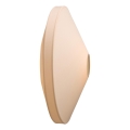 Halo Design 745111 - Lampada da parete PARIS 1xE27/40W/230V Ø 56 cm crema/rovere