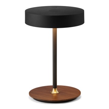 Halo Design 745777 - Lampada da tavolo ricaricabile dimmerabile a LED ON THE MOVE LED/2,5W/4000 mAh nero/legno
