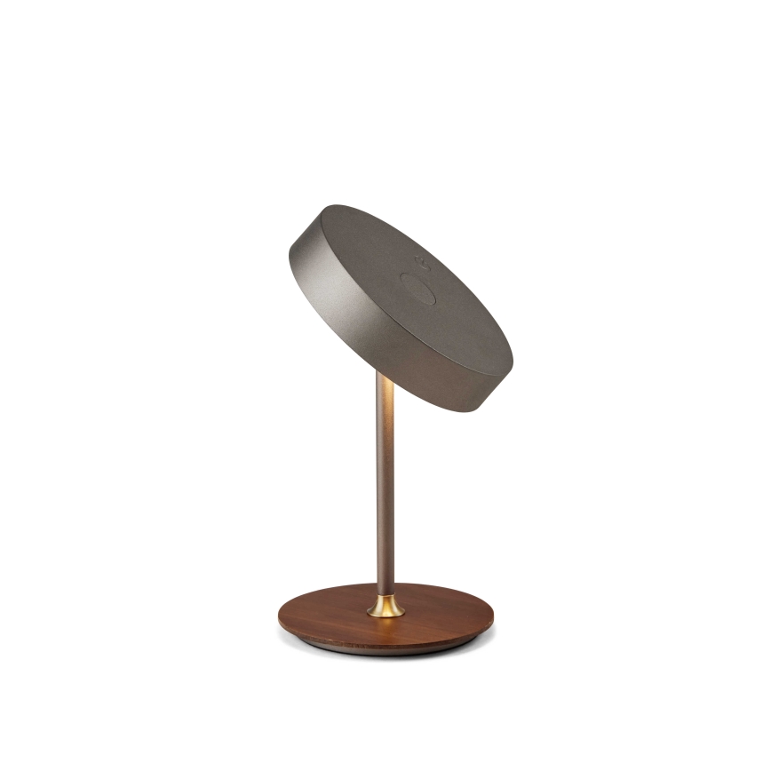 Halo Design 745791 - Lampada da tavolo ricaricabile dimmerabile a LED ON THE MOVE LED/2,5W/4000 mAh grigio/legno
