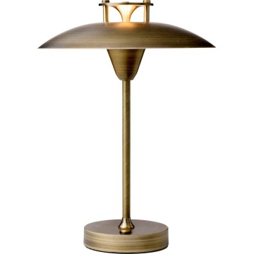 Halo Design 746149 - Lampada da tavolo ricaricabile e dimmerabile per esterno MINI STEPP LED/1,8W/1600 mAh IP44 ottone