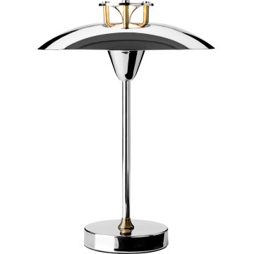 Halo Design 746163 - Lampada da tavolo dimmerabile ricaricabile da esterno MINI STEPP LED/1,8W/1600 mAh IP44 cromo lucido