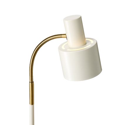 Halo Design 746859 - Lampada da terra VOGUE 1xE27/40W/230V crema/ottone