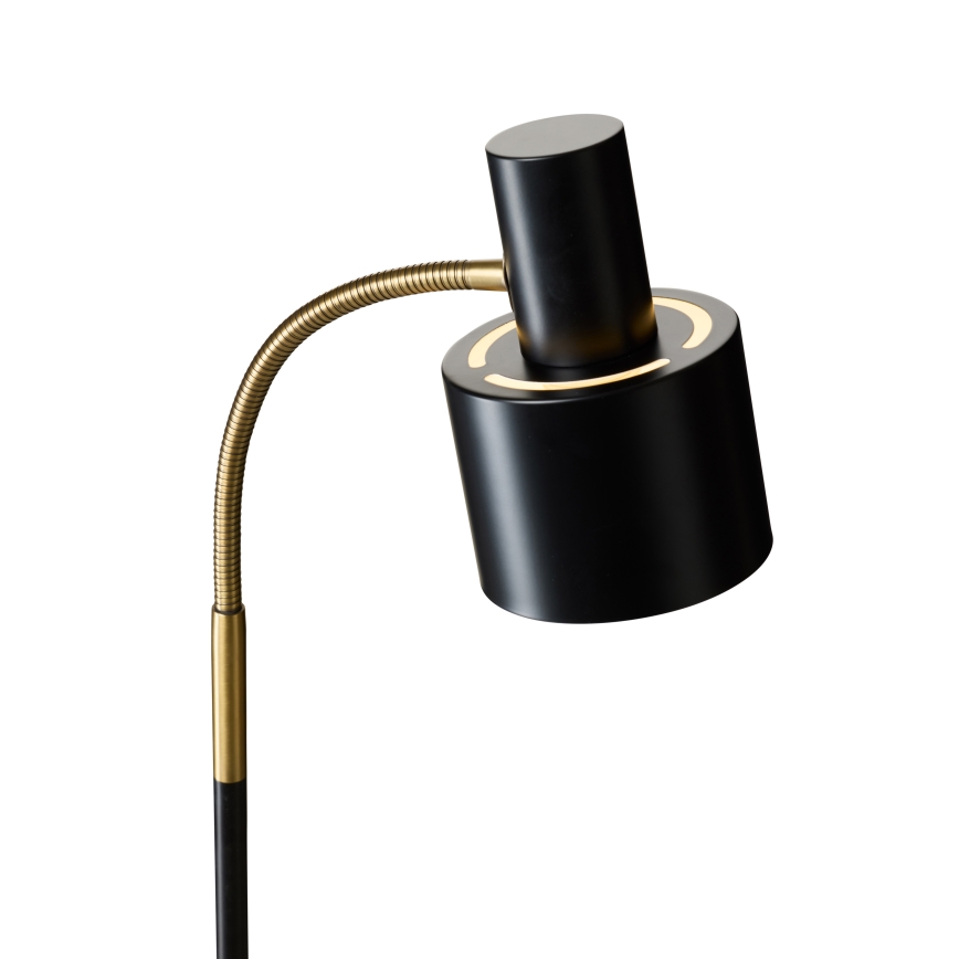 Halo Design 746866 - Lampada da terra VOGUE 1xE27/40W/230V nero/ottone