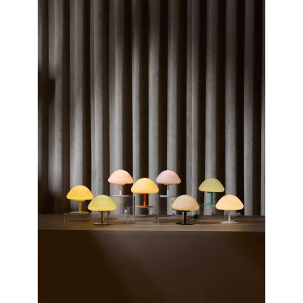 Halo Design 746996 - Lampada da tavolo CANDY MINI MUSH 1xG9/25W/230V Ø 17 cm bianca