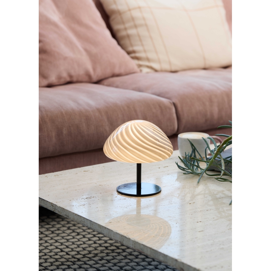 Halo Design 747009 - Lampada da tavolo CANDY MINI MUSH 1xG9/25W/230V Ø 17 cm grigia