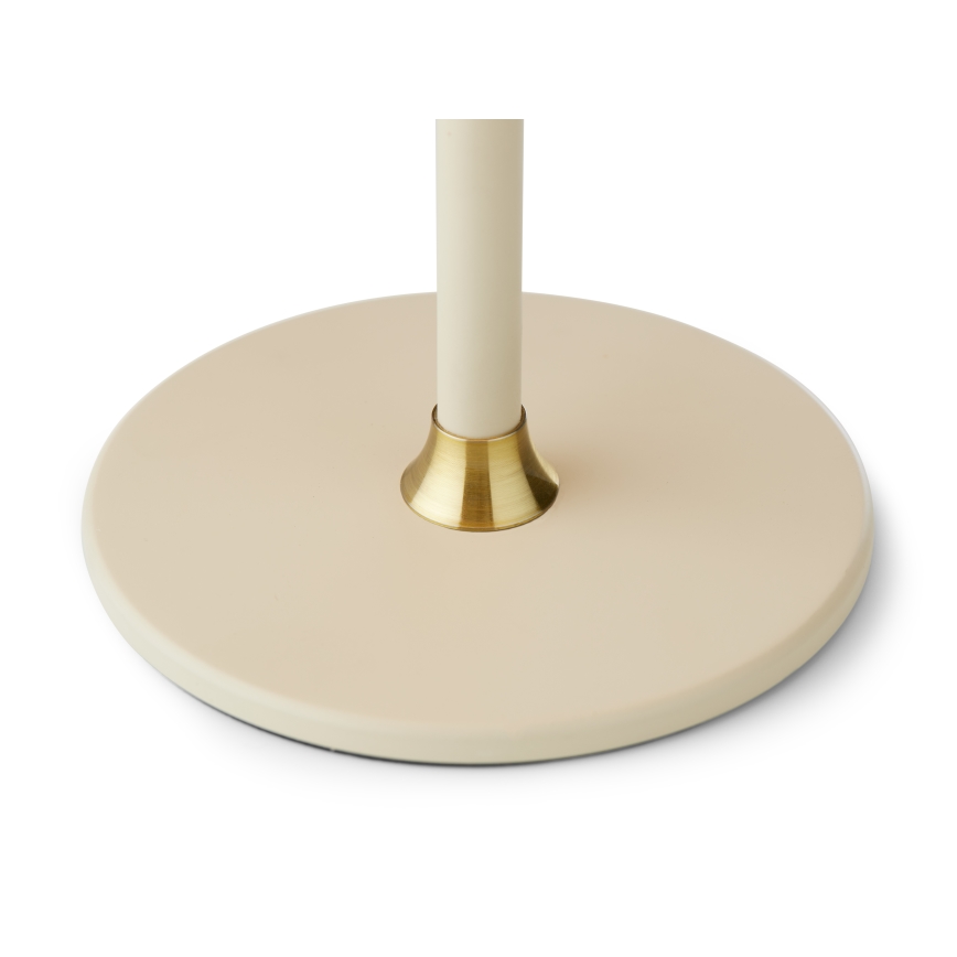 Halo Design 747597 - Lampada da tavolo ricaricabile dimmerabile a LED MOON LIGHT, 2,7W/2600 mAh, colore crema