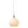 Halo Design 747993 - Lampada a sospensione con cavo TOSCANA 1xE27/40W/230V Ø 27 cm crema/ottone