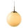 Halo Design 748587 - Lampada a sospensione su cavo CANDY 1xE27/25W/230V Ø 30 cm beige/ottone