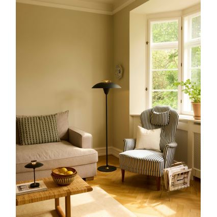 Halo Design 748976 - Lampada da terra STEPP 1xE27/28W/230V nero/ottone