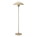 Halo Design 748990 - Lampada da terra STEPP 1xE27/28W/230V beige/ottone
