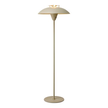 Halo Design 748990 - Lampada da terra STEPP 1xE27/28W/230V beige/ottone