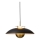 Halo Design 749102 - Lampada a sospensione dimmerabile su cavo STEPP LED/24W/230V Ø 46 cm nero/ottone
