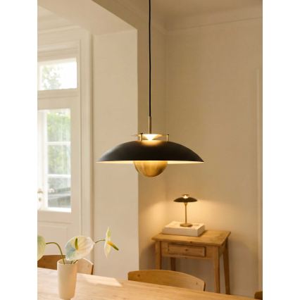 Halo Design 749102 - Lampada a sospensione dimmerabile su cavo STEPP LED/24W/230V Ø 46 cm nero/ottone